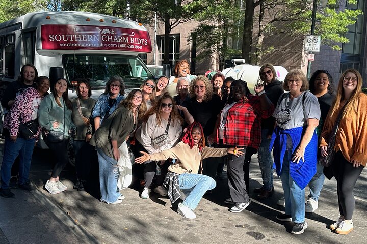 Passeio de ônibus pela cidade histórica com o charme sulista definitivo de Charlotte
