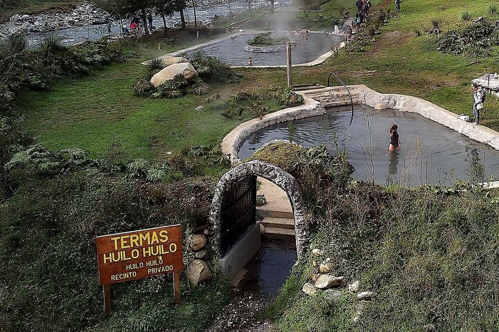 Huilo Huilo Hot Springs Tour från Valdivia med lunch