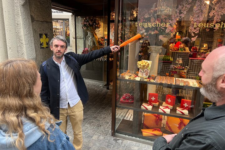 Tour gastronomico di Zurigo con 10 prelibatezze locali, formaggi e cioccolatini