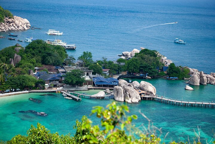 Snorkeltrip 5 Island Tour rond Koh Tao en Koh Nang Yuan