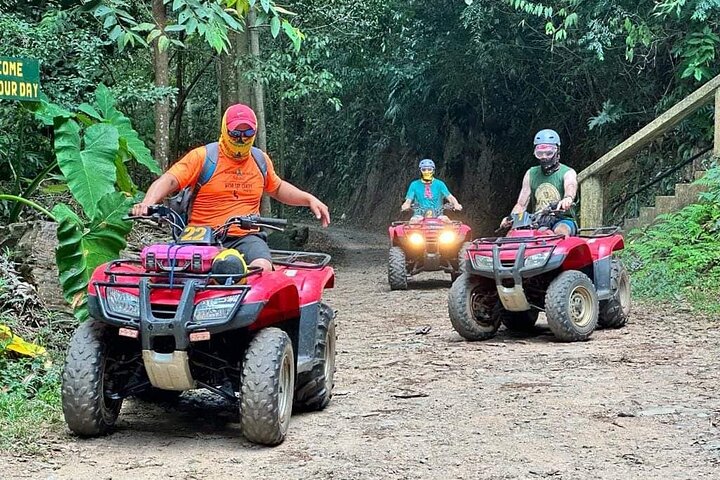 Visite en VTT et cascade au départ de Hopkins Village