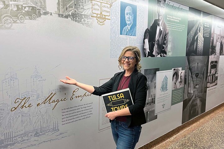 Excursão pela história de Tulsa com o túnel Oil Baron's