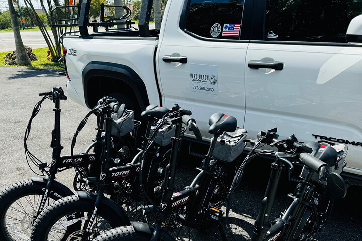 Fat Tire Electric Bike Tour i Vero Beach Florida