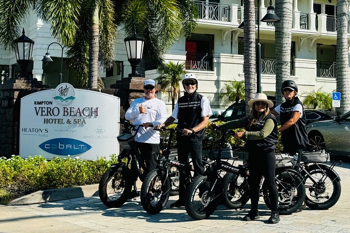Fat Tire Electric Bike Tour i Vero Beach Florida