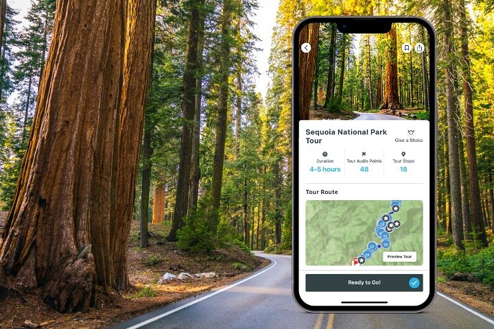 Sequoia National Park självguidad ljudtur