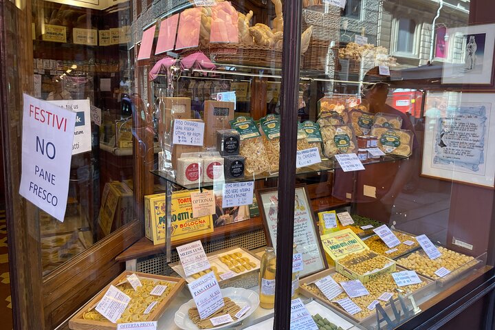 Bologna Walking Food Tour og højdepunkter med en lokal guide