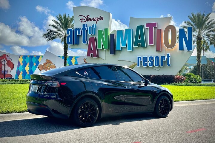 Port Canaveral all'aeroporto di Orlando MCO Luxury Sedan