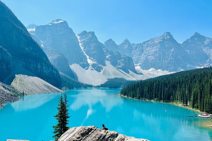 Calgary/Canmore/Banff: Hoteller i nærheden af Moraine Lake & Lake Louise Return Shuttle