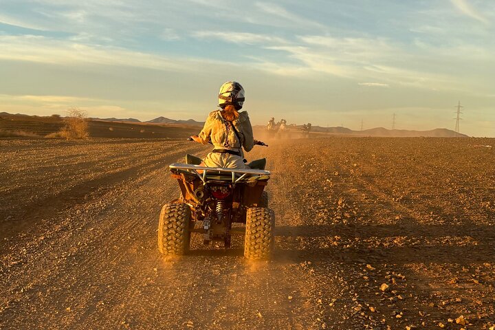 Privates Quad-Erlebnis in der Ouarzazate-Wüste