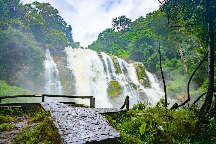 Doi Inthanon nasjonalpark, fossefall og Royal Project Day Tour fra Chiang Mai