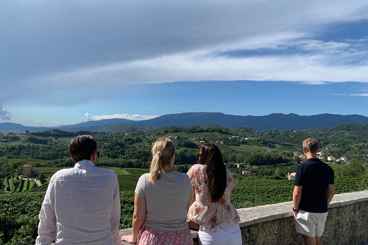 Tour privado todo incluido a Prosecco Hills - 2 bodegas y almuerzo.