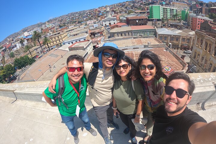 Visite à pied à Valparaiso et Viña avec Déjeuner Départ à Santiago