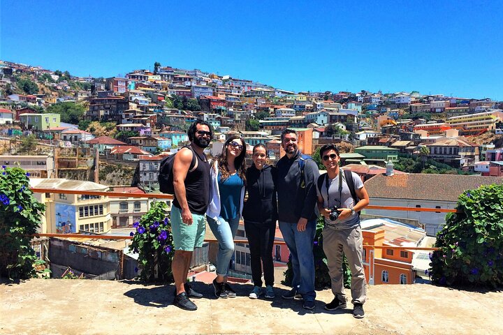 Visite à pied à Valparaiso et Viña avec Déjeuner Départ à Santiago