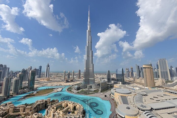 Dubai Sightseeing Full Day Trip with Burj Khalifa from Abu Dhabi