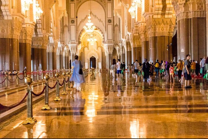 Casablanca City Tour: Moschea Hassan II, Lega Araba Parco e attrazioni turistiche