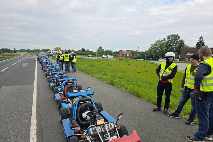 Tour en karts por tierra en la zona de Hamburgo