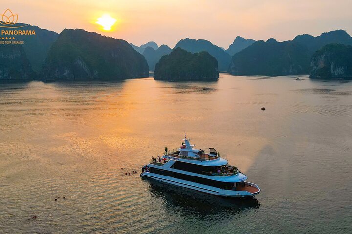 Cat Ba Island: Fulddagstur til Lan Ha Bay med luksuscruise