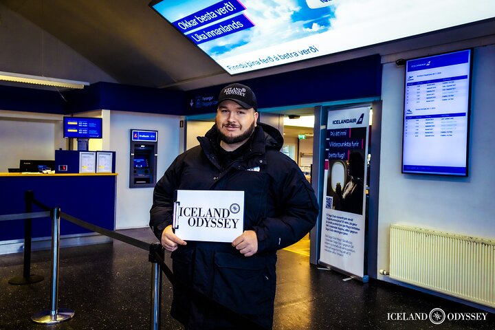 Privétransfer Keflavik Airport naar Blue Lagoon naar Reykjavik