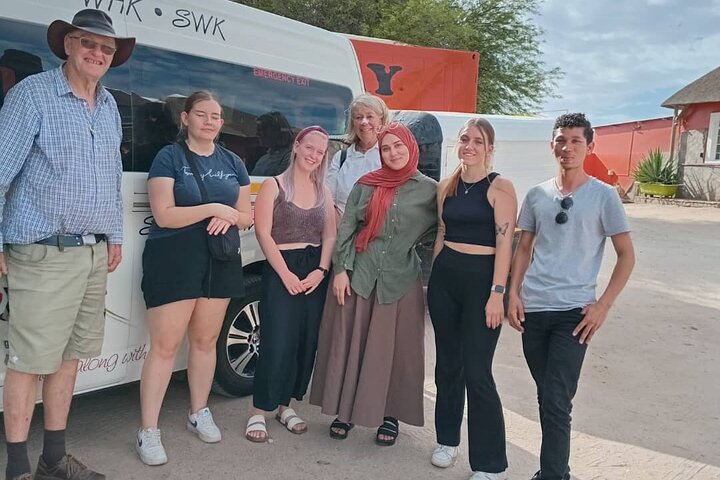 Tous les jours, Town Hoppers Shuttle Bus de Swakopmund à Windhoek.