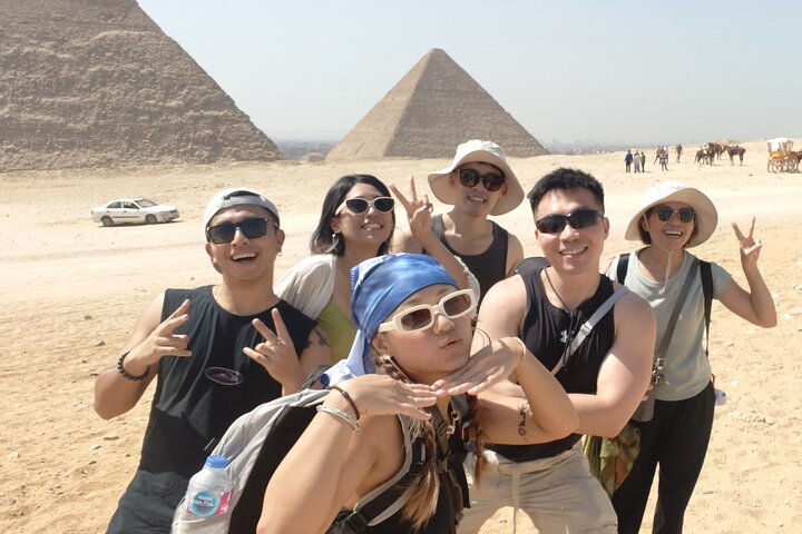 Privérondleiding door de Piramide van Gizeh, Shpinx en het Grand Museum.