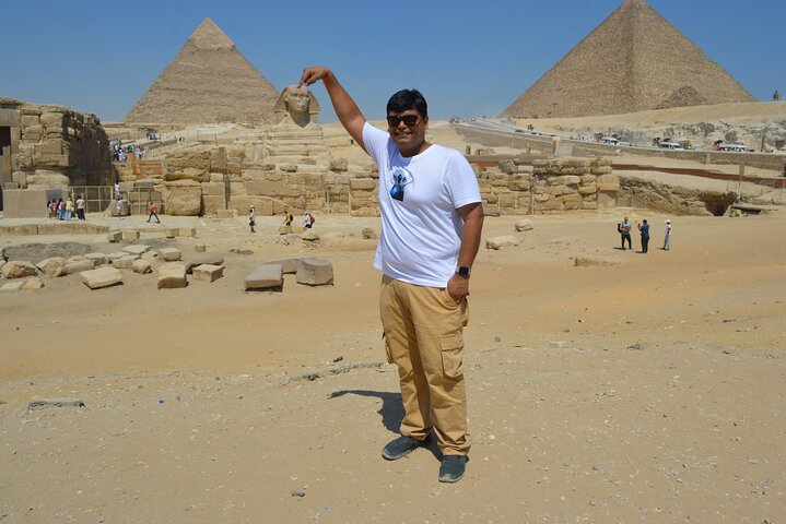 Privérondleiding door de Piramide van Gizeh, Shpinx en het Grand Museum.