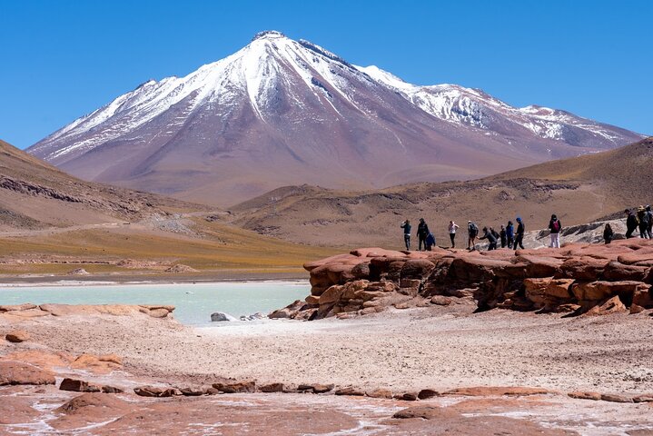Tour di un'intera giornata Piedras Rojas Lagune Altiplaniche Laguna di Chaxa