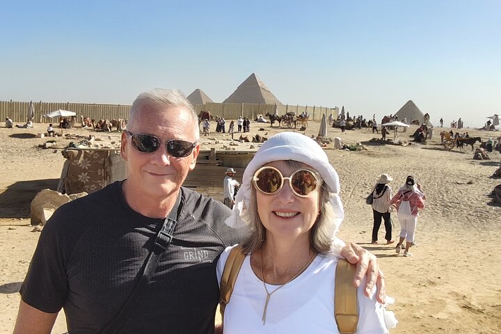 Privérondleiding door de Piramide van Gizeh, Shpinx en het Grand Museum.