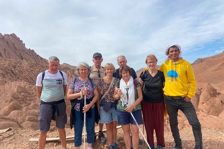 Privéwandeling en trektocht in Gorge Dades-Monkey Fingers Canyon