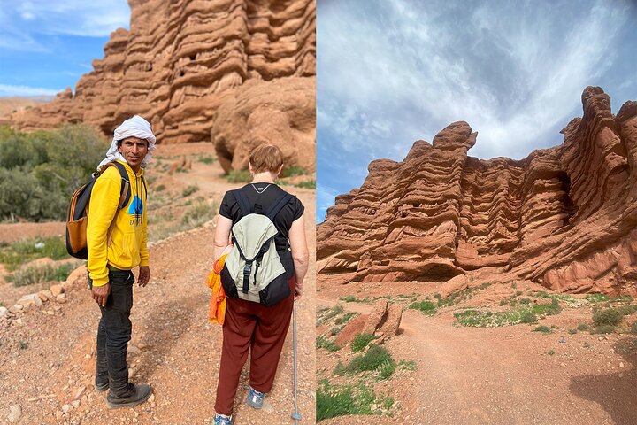 Privéwandeling en trektocht in Gorge Dades-Monkey Fingers Canyon