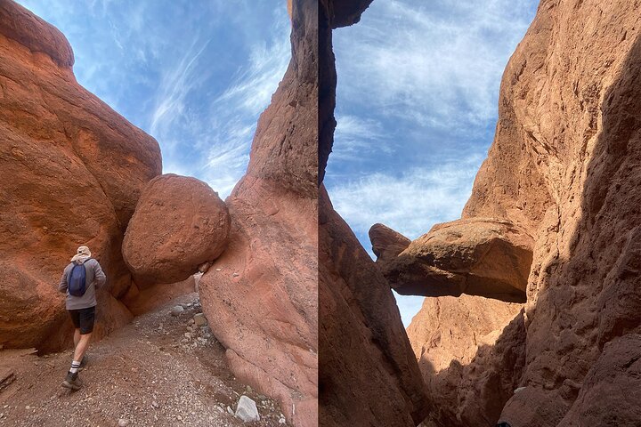 Privéwandeling en trektocht in Gorge Dades-Monkey Fingers Canyon