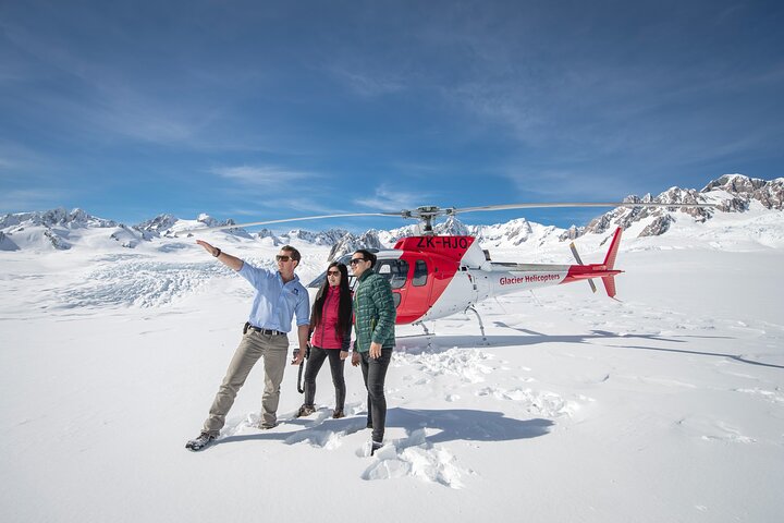Experiencia en el Gran Glaciar Mount Cook Vuelo en helicóptero