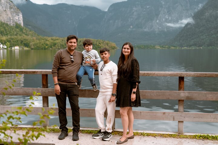 Fotos de férias privadas com fotógrafo em Hallstatt