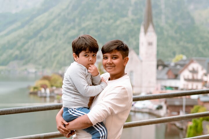 Fotos de férias privadas com fotógrafo em Hallstatt
