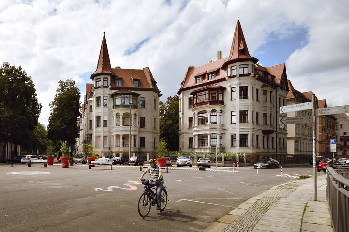 Leipzig exklusiv: Geführte Fahrradtour für eine private Gruppe
