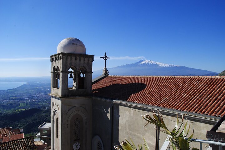 Volledige dag Taormina en Castelmola Tour met Messina Shore Excursion