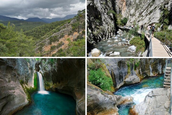 Side / Alanya : Safari en jeep Sapadere, cascades ,rivière Dim, grotte