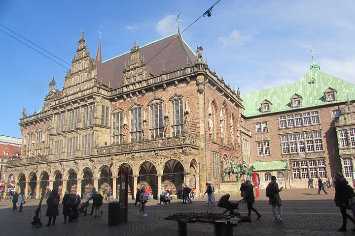 Tour privado a pie por el fascinante centro de Bremen.