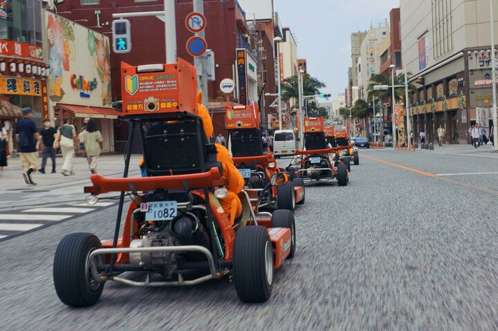 Officiële Street Go-Kart-tour — winkel Okinawa