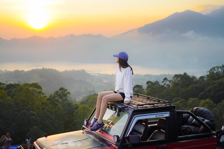 Mount Batur Sunrise Jeep Tour met optionele activiteiten