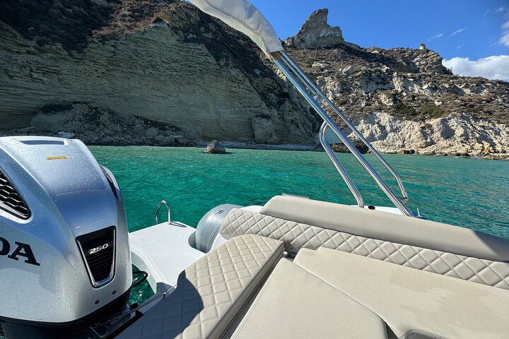 Sella del Diavolo båttur: 4 svømmestopp, snorkling, Prosecco