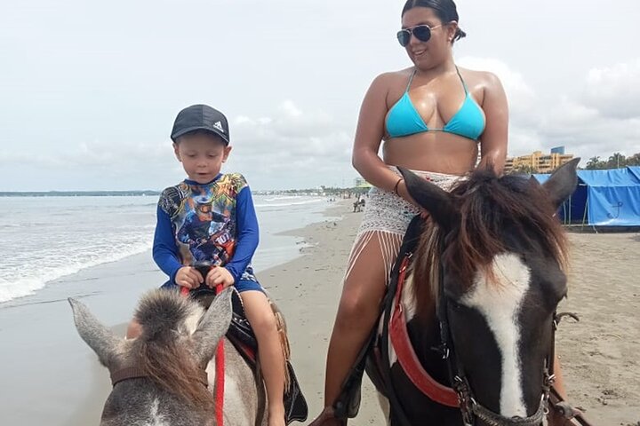 Ridning langs strendene i Cartagena