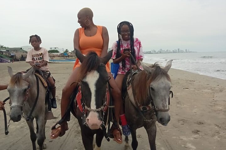 Ridning langs strendene i Cartagena