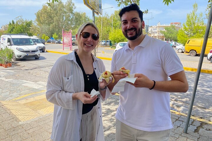 Tour de comida tradicional, degustación de aceite de oliva con almuerzo en Kalamata, Messinia.