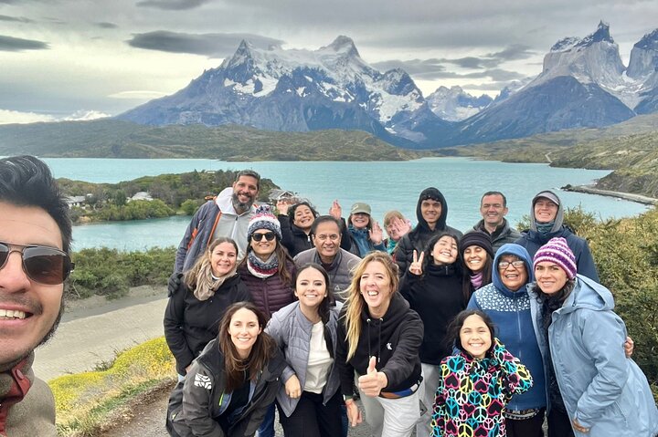 Torres del Paine en Tierra del Fuego (koning penguis)