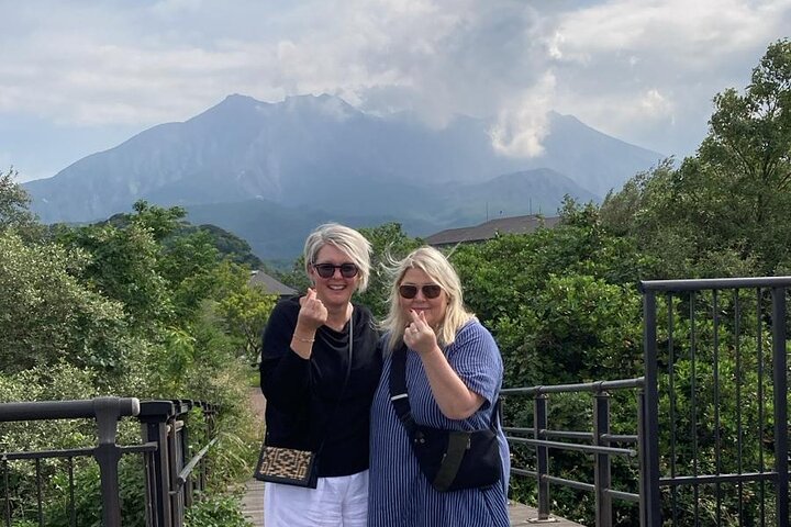 Ontdek de wonderen van Sakurajima halve dagtour in Kagoshima