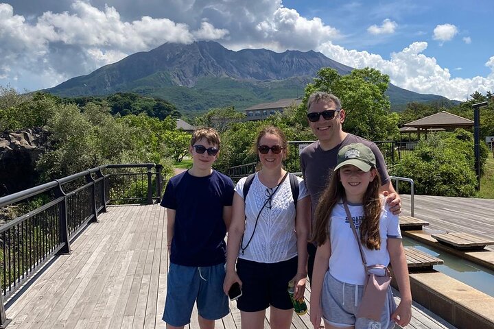 Ontdek de wonderen van Sakurajima halve dagtour in Kagoshima