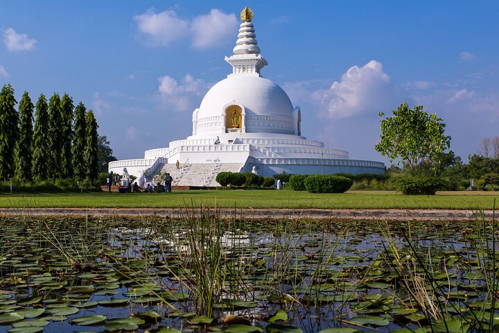 Tour Lumbini de día completo con recogida y regreso al aeropuerto