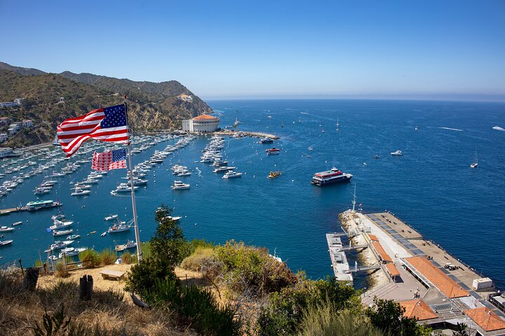 Catalina Island City en schilderachtige Mount Ada Tour
