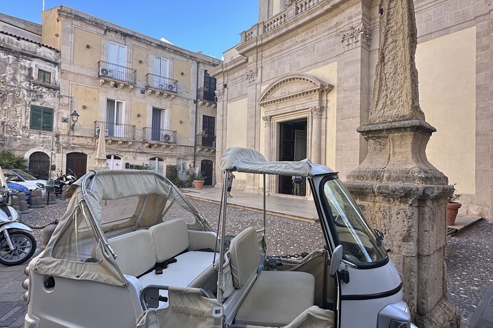 Siracusa e Ortigia em excursão de tuk-tuk de 2 horas