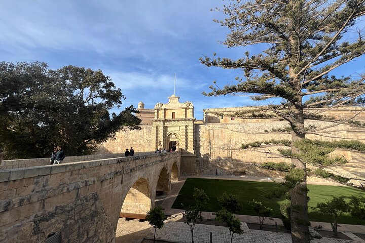 Mdina og Rabat Walking Tour inkl. Katakombene og St. Pauls grotte